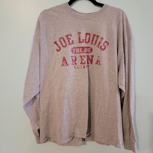 Joe Louis Long Sleeve Shirt | Detroit Redwings